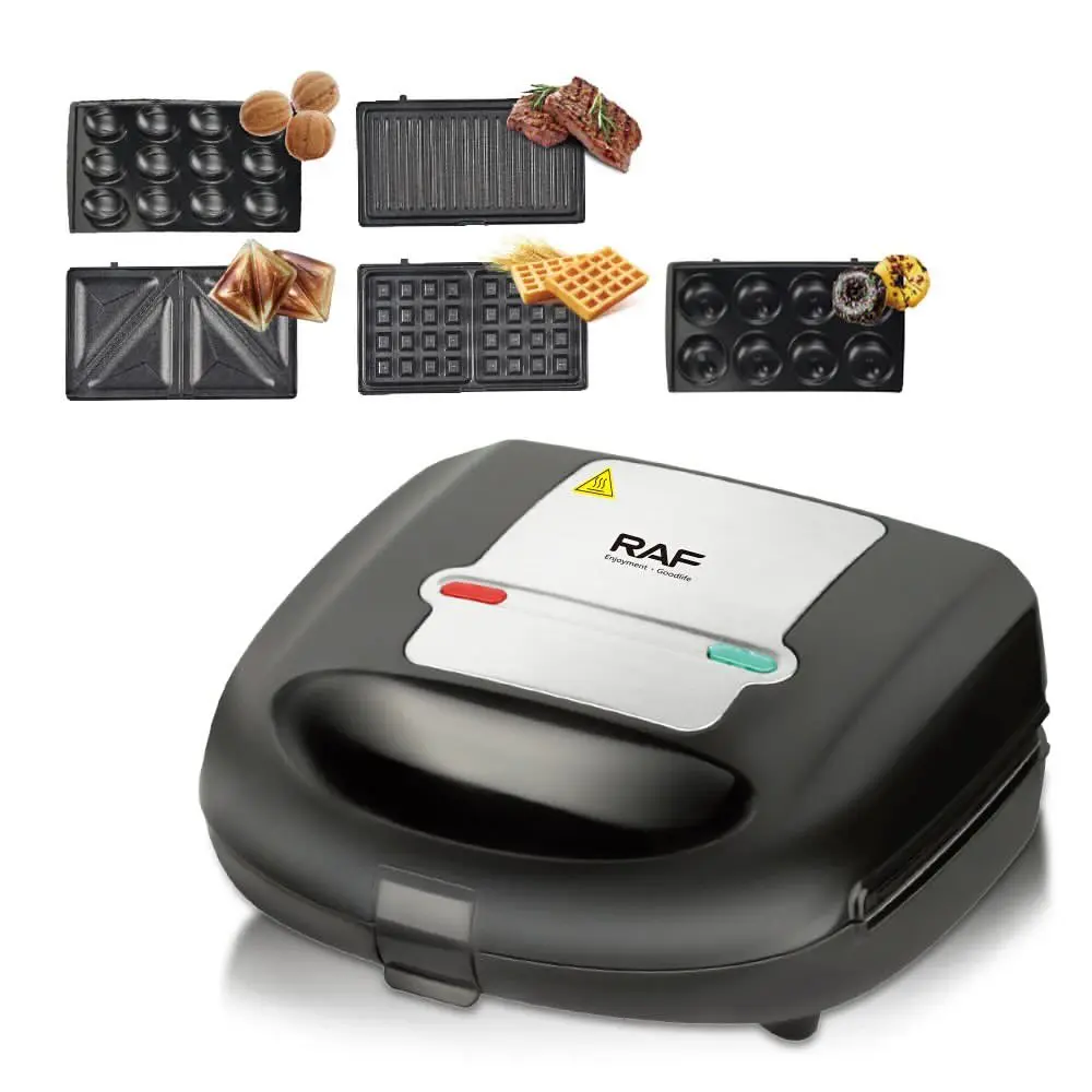 RAF 5 in 1 Sandwich Griller and Dessert Maker