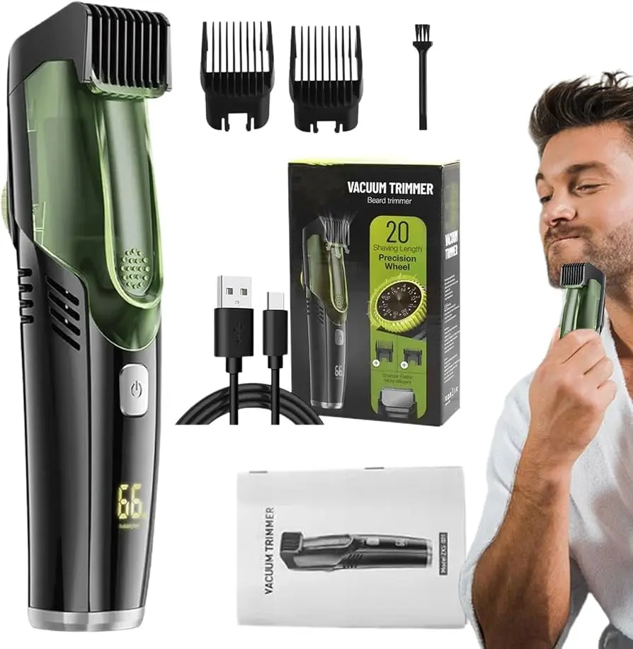 Beard Trimmer with Vacuum