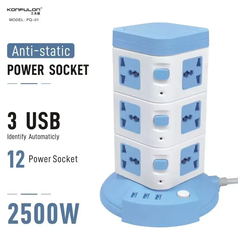 Anti Static Power Socket 2500W